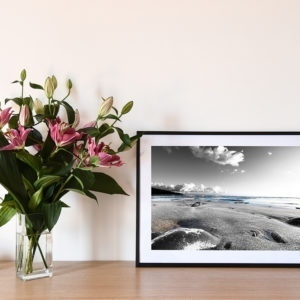 Entre sable et lagon, photographie de Cécile Flipo, en édition numérotée et en exclusivité vente chez Myovahe.