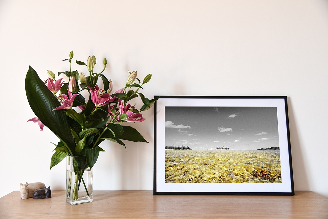 Or et lumière, une photographie de Cecile Flipo, en édition numérotée et en exclusivité vente chez Myovahe.