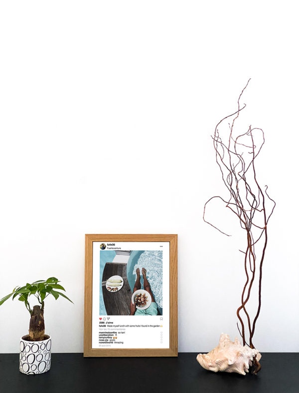 InsTableau, un support de déco ou de communication à personnaliser H 40 x L 30 cm