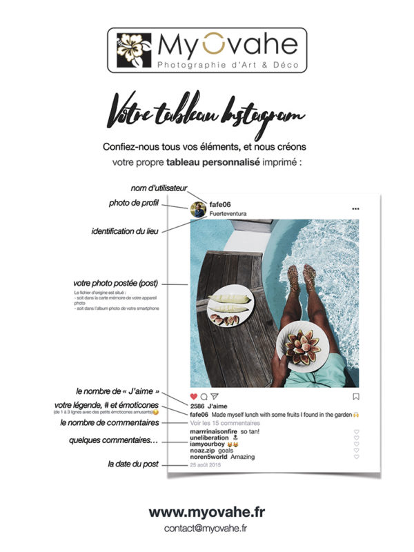 L'insTableau est un objet multi-fonction, objet déco et support de communication pour votre entreprise