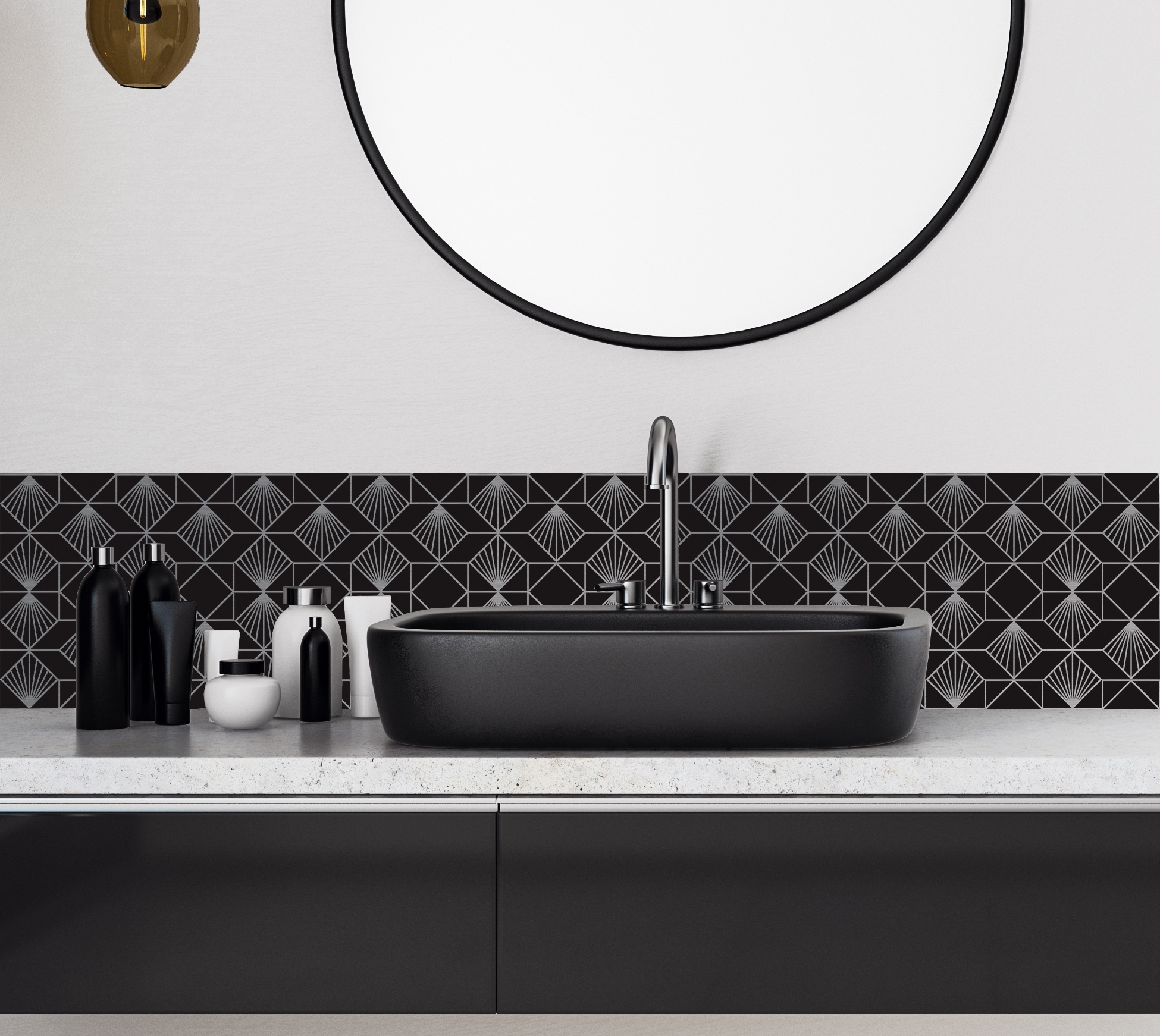 notre gamme de crédences imprimées, cuisine ou salle de bain