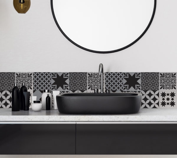notre gamme de crédences imprimées, cuisine ou salle de bain
